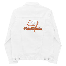 Load image into Gallery viewer, Orange Kiss Denim Jacket
